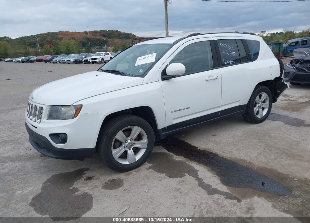 2015 JEEP COMPASS LATITUDE VIN: 1C4NJDEB2FD232105