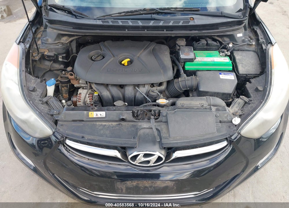 2011 HYUNDAI ELANTRA LIMITED VIN: 5NPDH4AE5BH039975