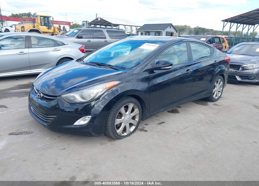 2011 HYUNDAI ELANTRA LIMITED VIN: 5NPDH4AE5BH039975