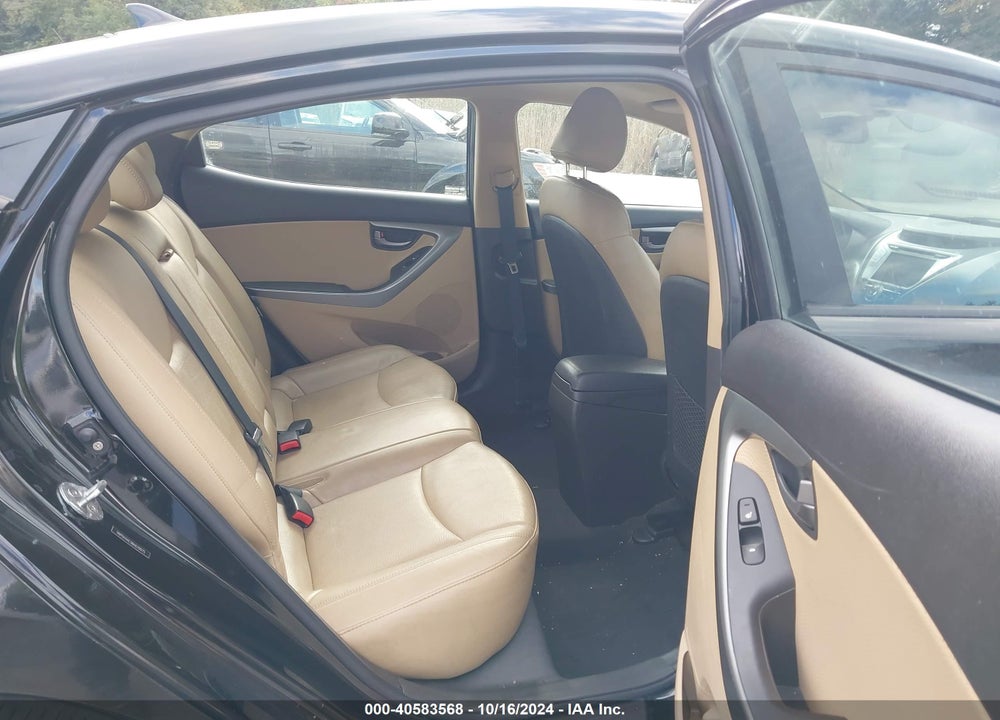 2011 HYUNDAI ELANTRA LIMITED VIN: 5NPDH4AE5BH039975