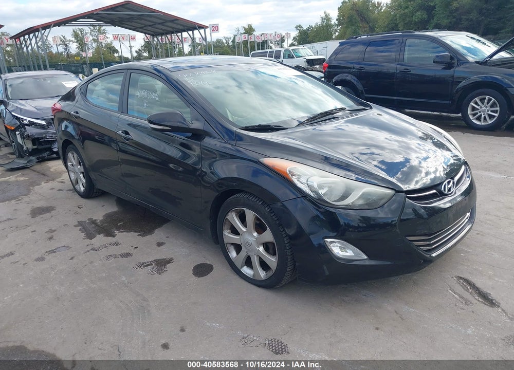 2011 HYUNDAI ELANTRA LIMITED VIN: 5NPDH4AE5BH039975