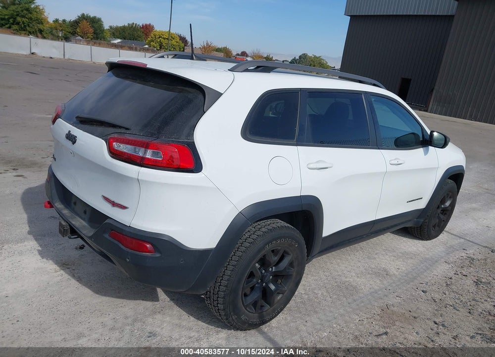 2016 JEEP CHEROKEE TRAILHAWK VIN: 1C4PJMBS6GW306001