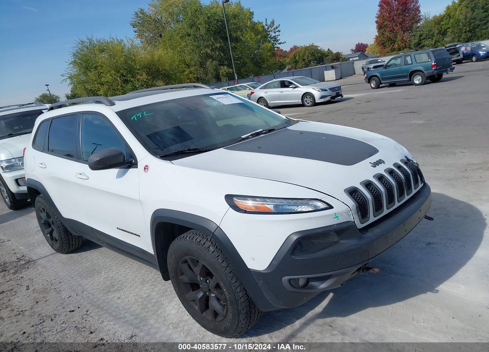 2016 JEEP CHEROKEE TRAILHAWK VIN: 1C4PJMBS6GW306001