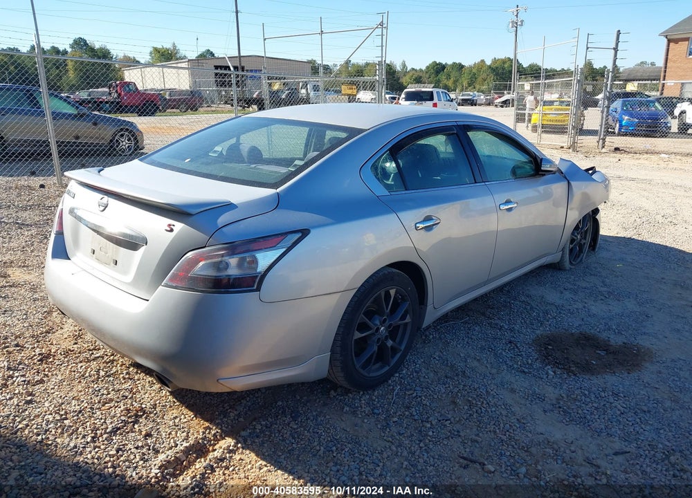 2012 NISSAN MAXIMA 3.5 S VIN: 1N4AA5AP2CC836329