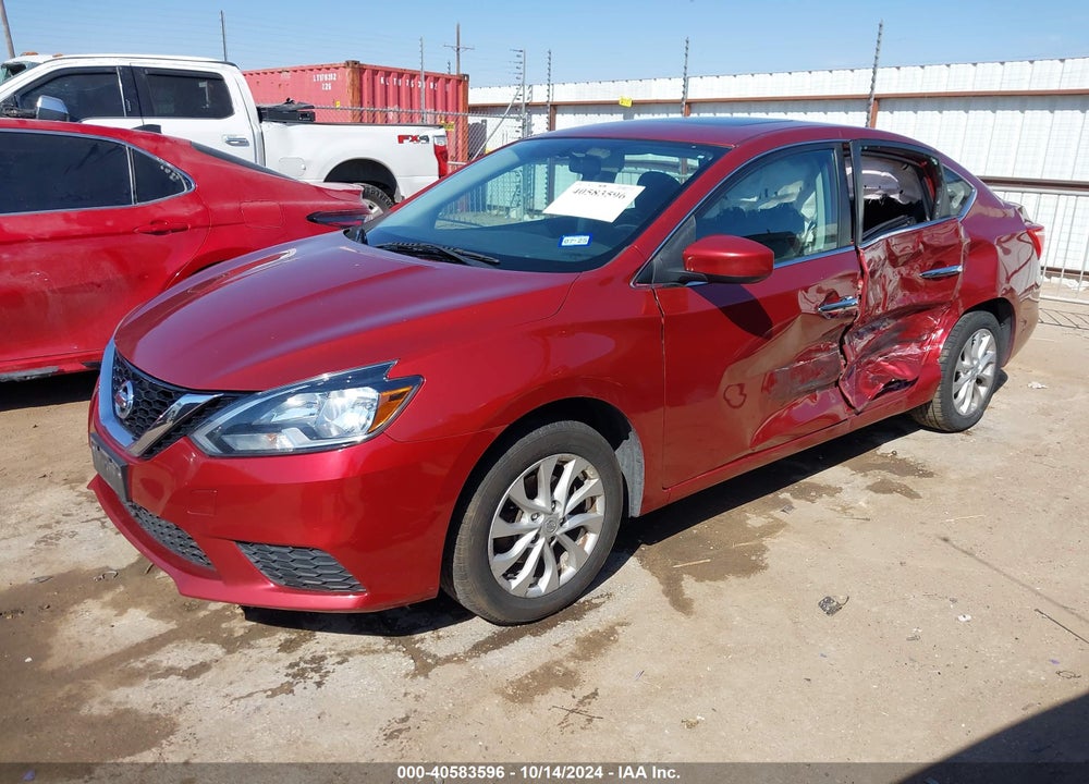 2017 NISSAN SENTRA SV VIN: 3N1AB7AP3HY303085