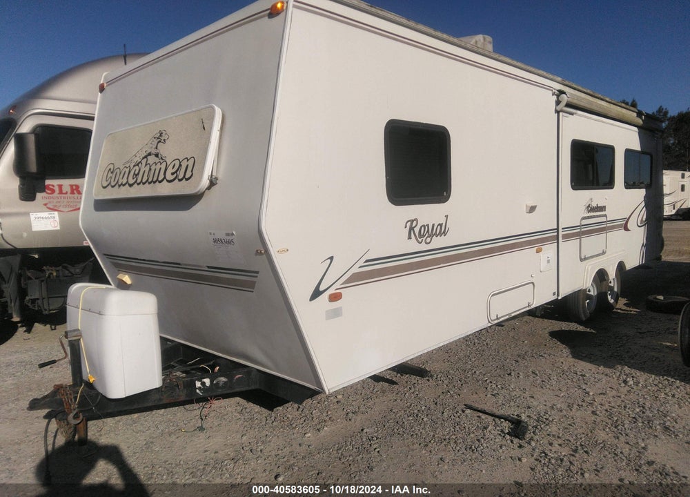 2000 COACHMEN TRAVEL VIN: 1TC2B1955Y3021755