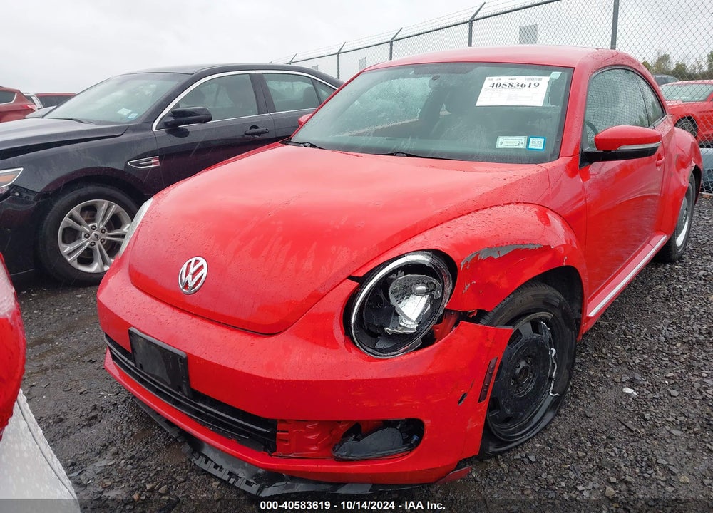 2012 VOLKSWAGEN BEETLE 2.5L VIN: 3VWHP7AT7CM632895