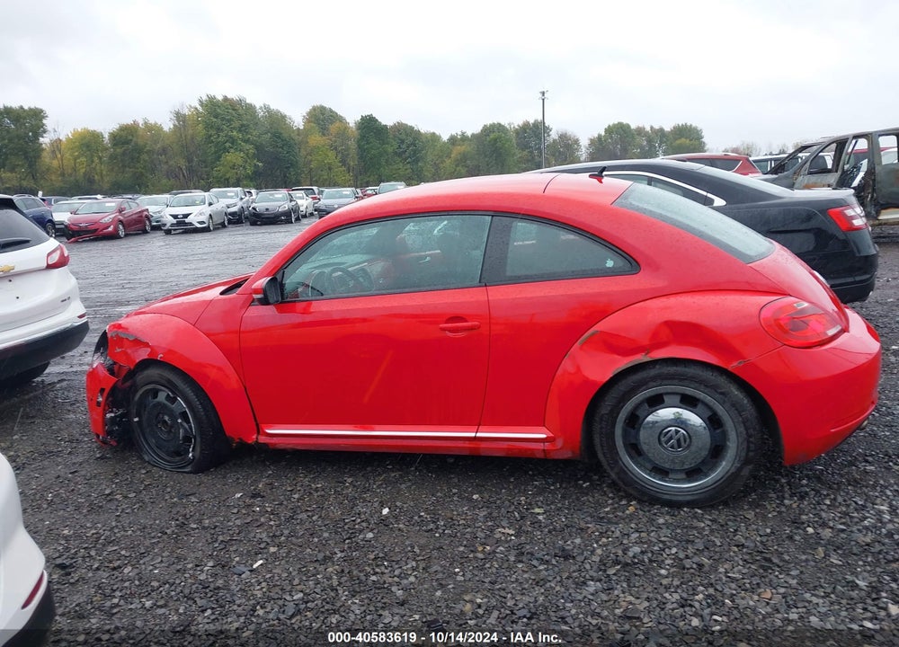 2012 VOLKSWAGEN BEETLE 2.5L VIN: 3VWHP7AT7CM632895
