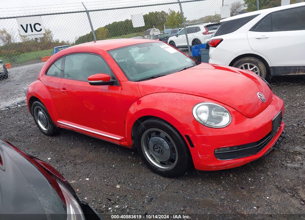 2012 VOLKSWAGEN BEETLE 2.5L VIN: 3VWHP7AT7CM632895
