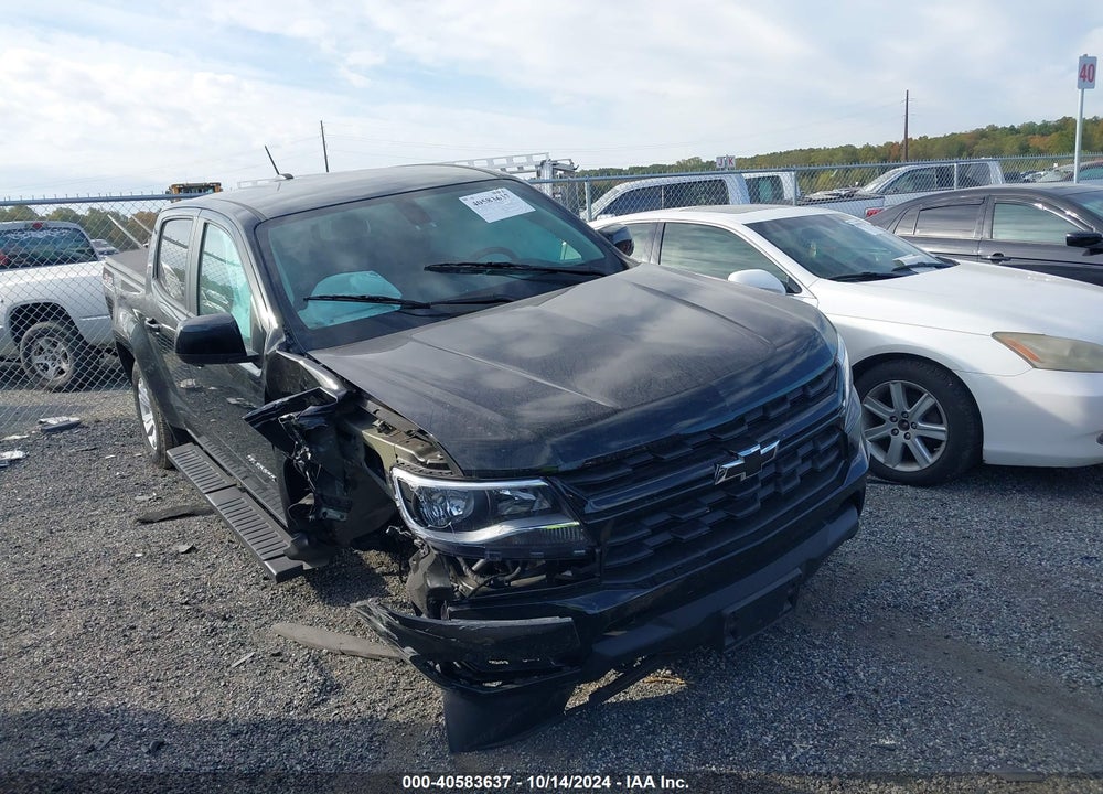 2022 CHEVROLET COLORADO 4WD SHORT BOX LT VIN: 1GCGTCEN0N1191447