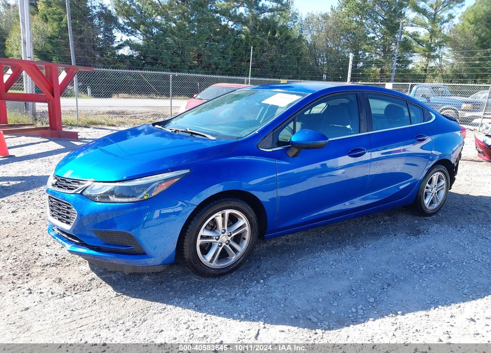 2017 CHEVROLET CRUZE LT AUTO VIN: 1G1BE5SM6H7246554