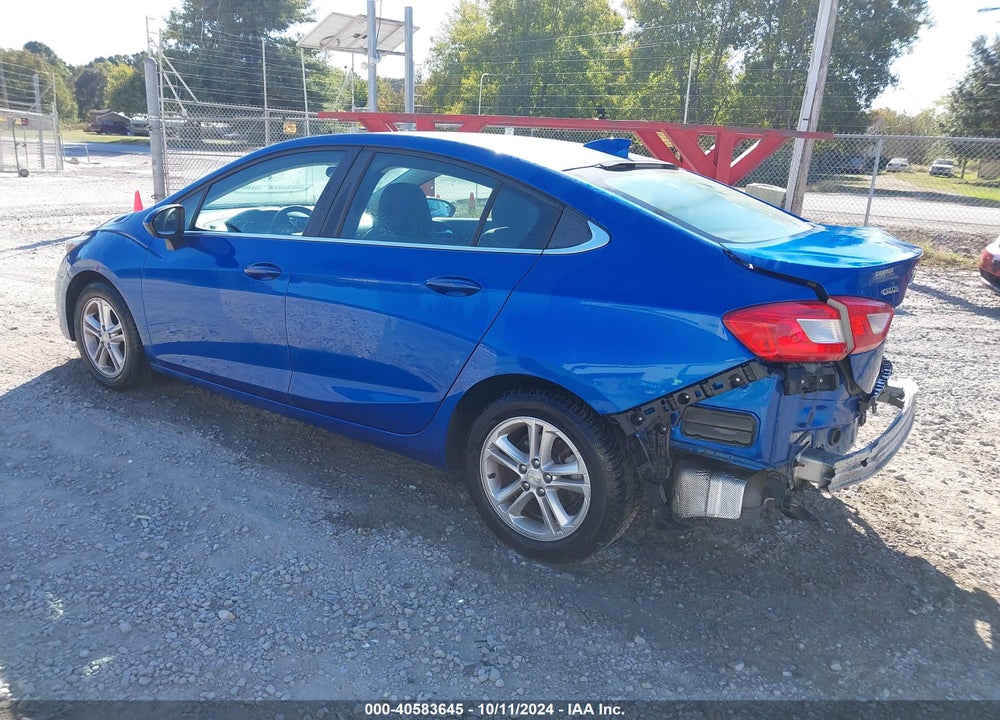 2017 CHEVROLET CRUZE LT AUTO VIN: 1G1BE5SM6H7246554