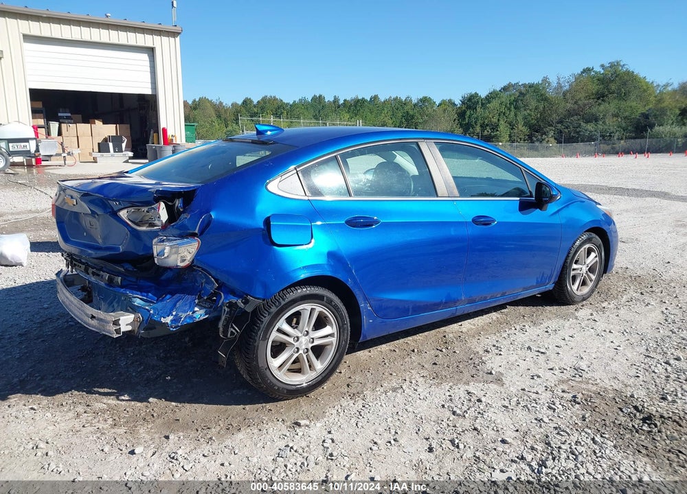 2017 CHEVROLET CRUZE LT AUTO VIN: 1G1BE5SM6H7246554