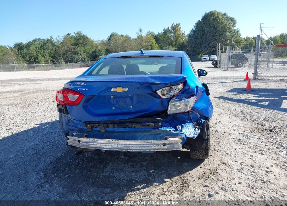 2017 CHEVROLET CRUZE LT AUTO VIN: 1G1BE5SM6H7246554