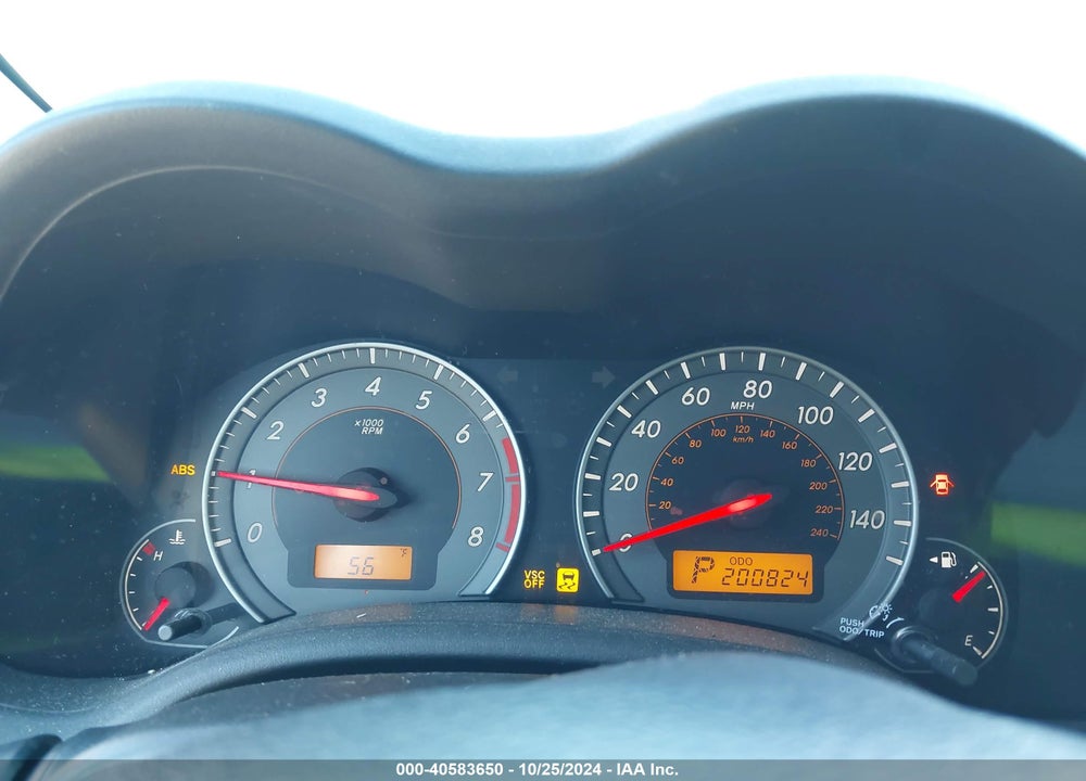 2010 TOYOTA COROLLA S VIN: 2T1BU4EE7AC451569