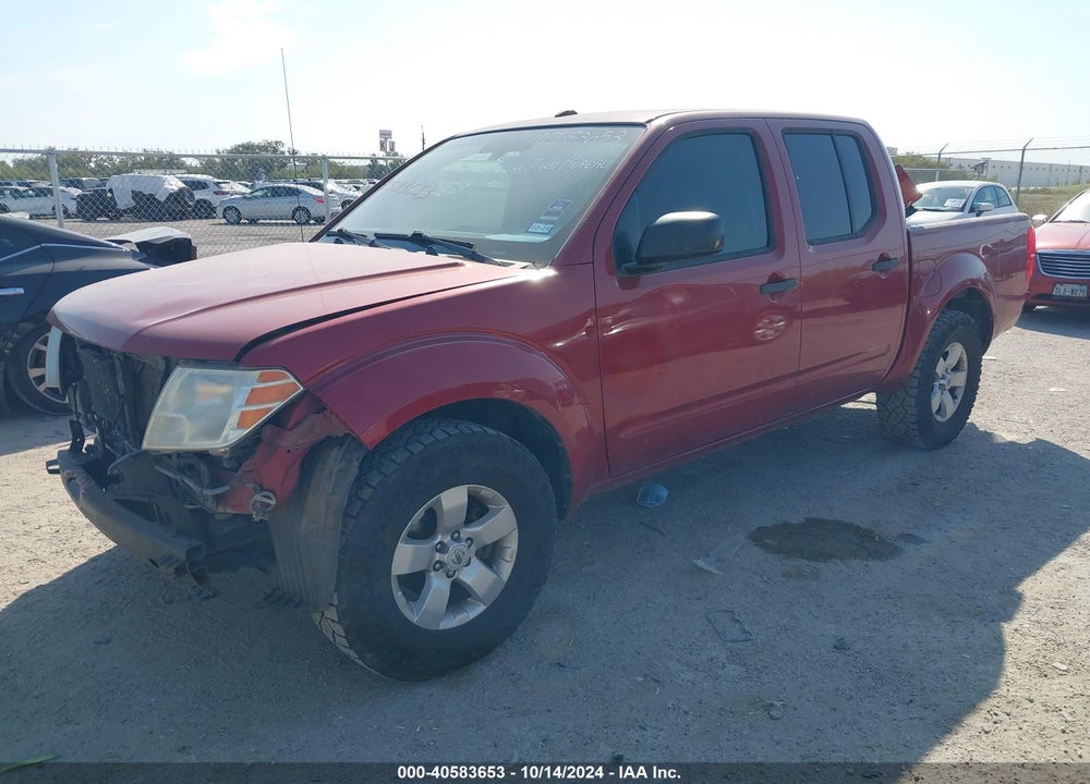 2012 NISSAN FRONTIER SV VIN: 1N6AD0ER9CC461813