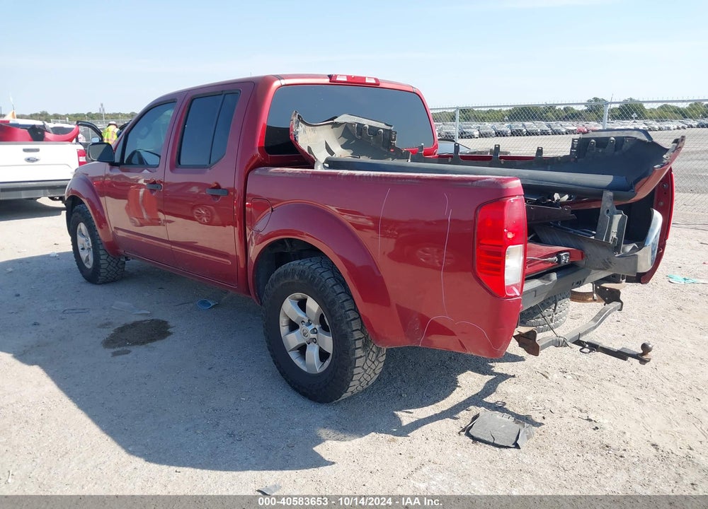 2012 NISSAN FRONTIER SV VIN: 1N6AD0ER9CC461813