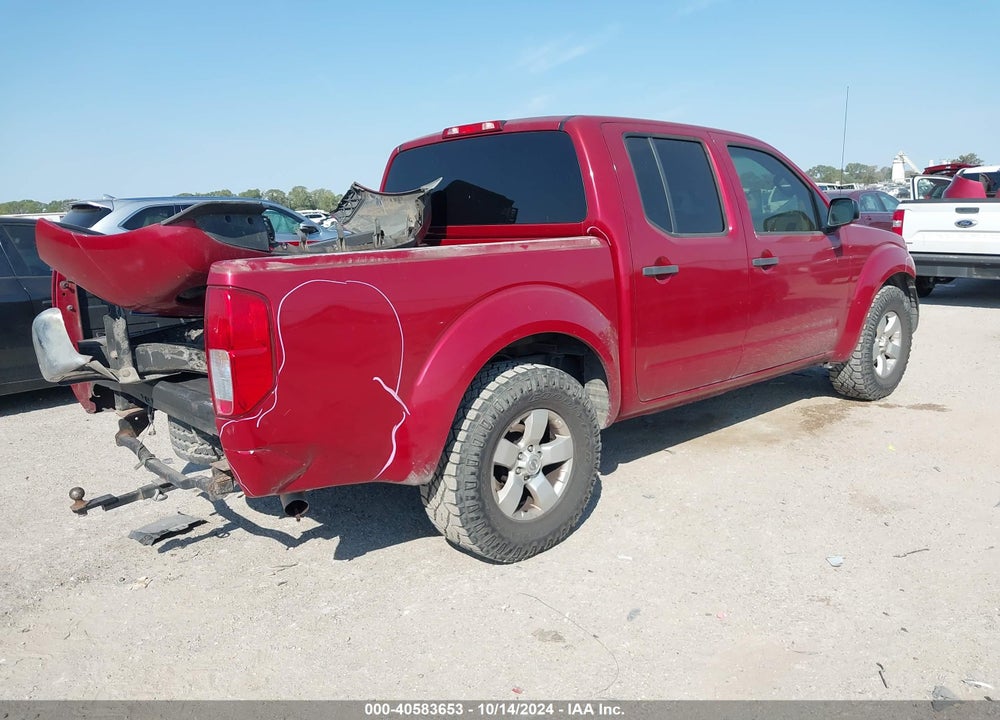 2012 NISSAN FRONTIER SV VIN: 1N6AD0ER9CC461813