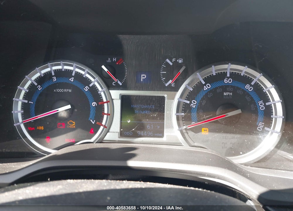 2015 TOYOTA 4RUNNER LIMITED VIN: JTEZU5JR0F5086715