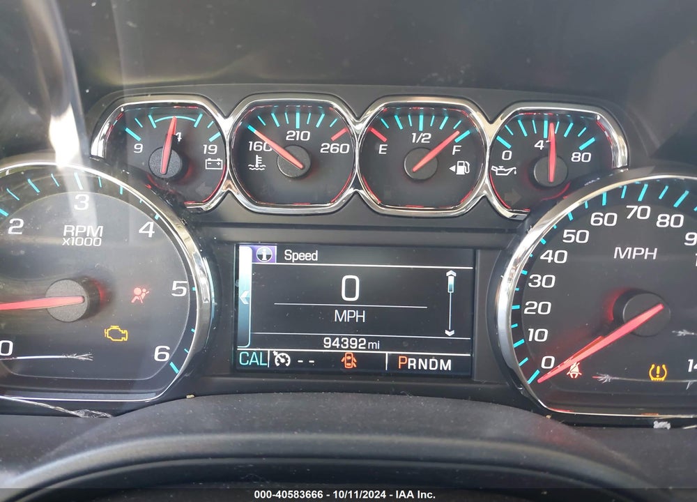 2016 CHEVROLET SILVERADO 1500 HIGH COUNTRY VIN: 3GCUKTEC5GG201091