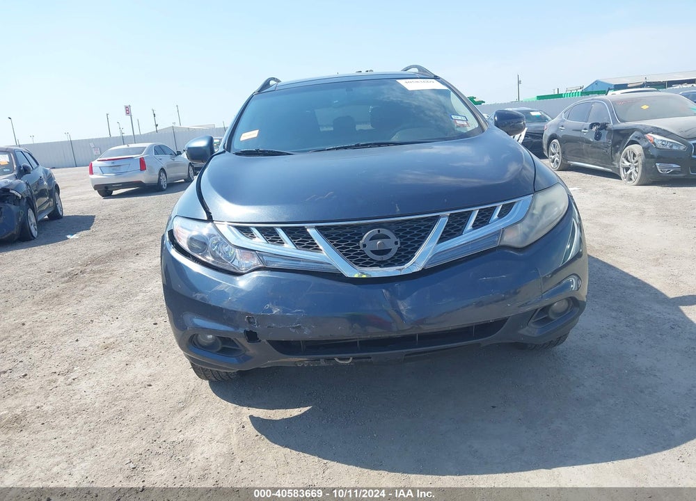 2011 NISSAN MURANO SV VIN: JN8AZ1MU3BW052644