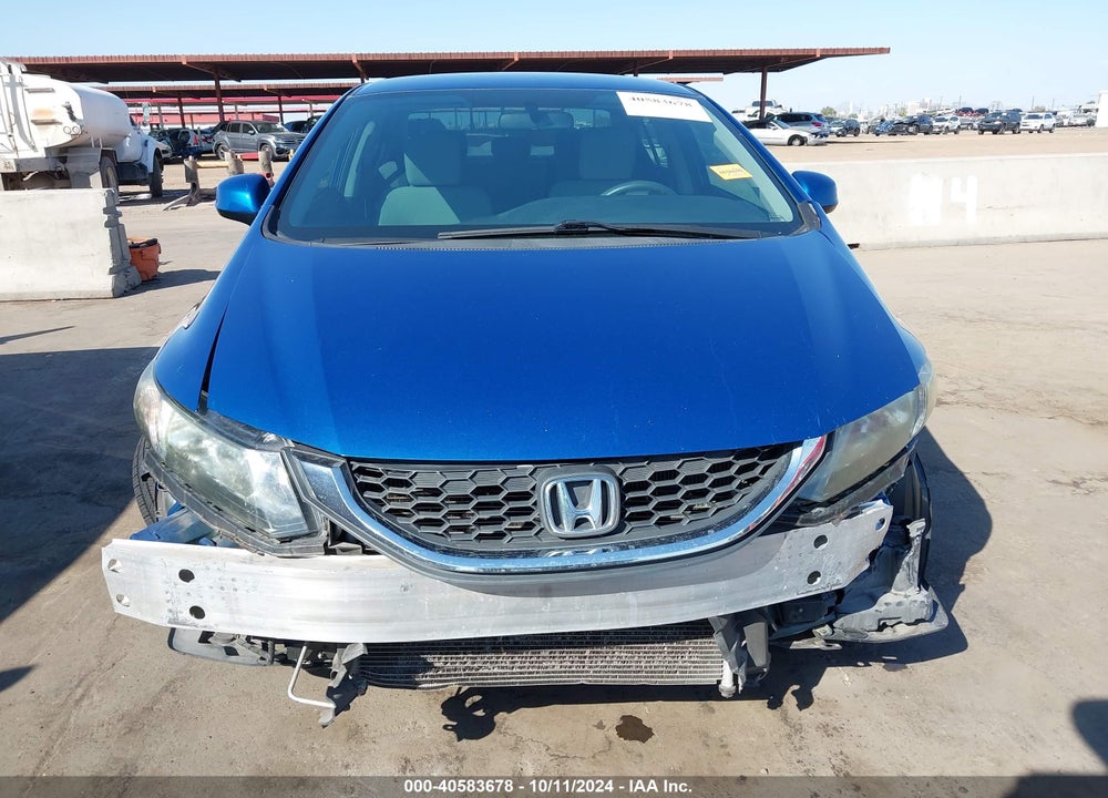 2013 HONDA CIVIC LX VIN: 19XFB2F59DE227798