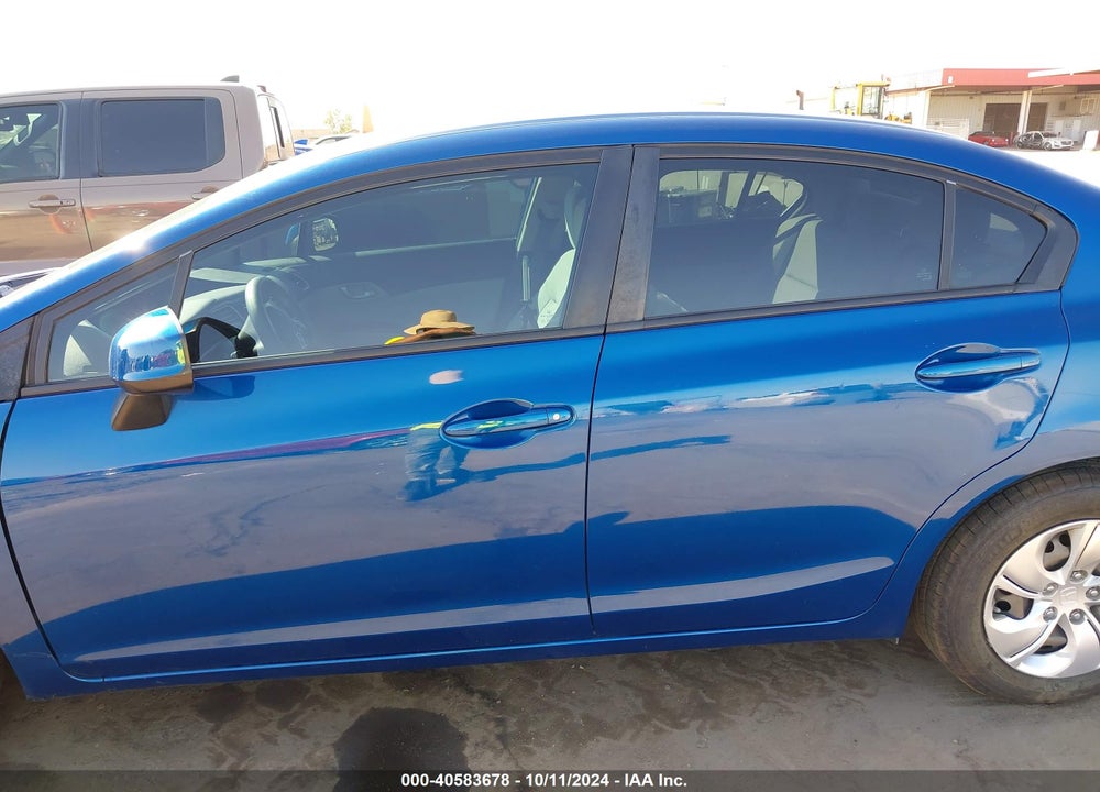 2013 HONDA CIVIC LX VIN: 19XFB2F59DE227798