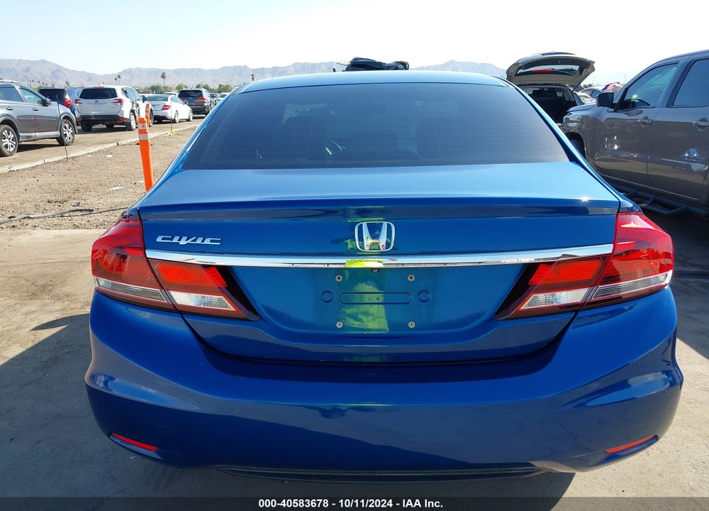 2013 HONDA CIVIC LX VIN: 19XFB2F59DE227798