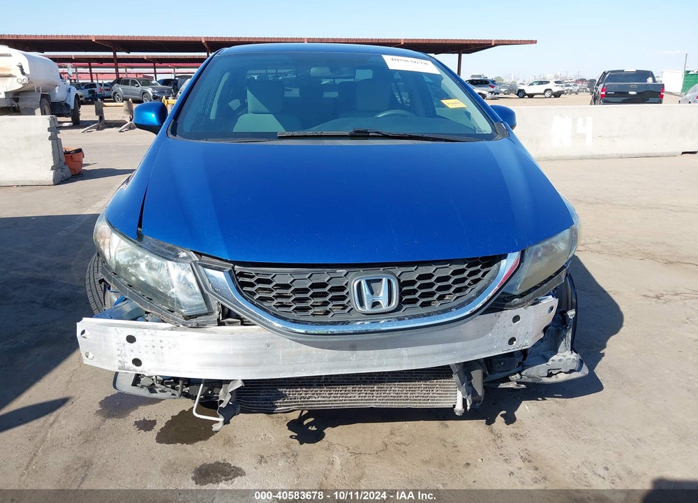 2013 HONDA CIVIC LX VIN: 19XFB2F59DE227798