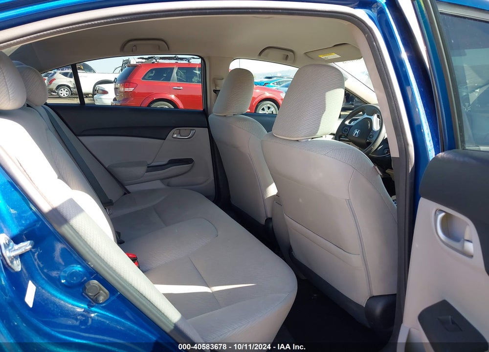 2013 HONDA CIVIC LX VIN: 19XFB2F59DE227798