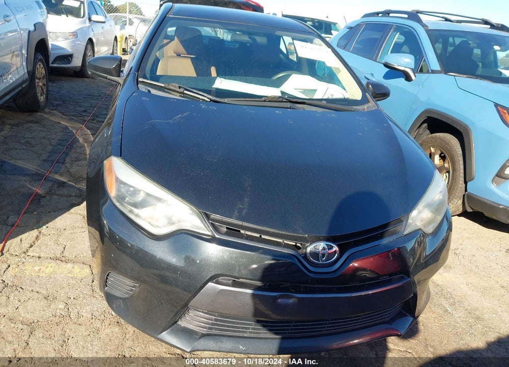 2015 TOYOTA COROLLA LE VIN: 5YFBURHE3FP235315