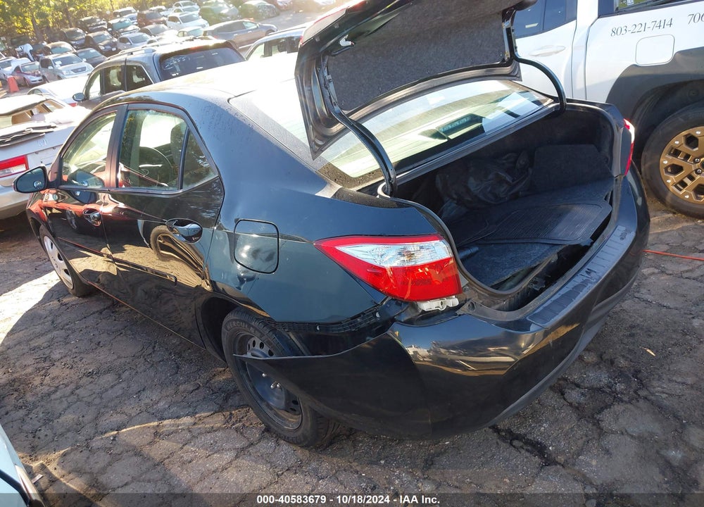 2015 TOYOTA COROLLA LE VIN: 5YFBURHE3FP235315