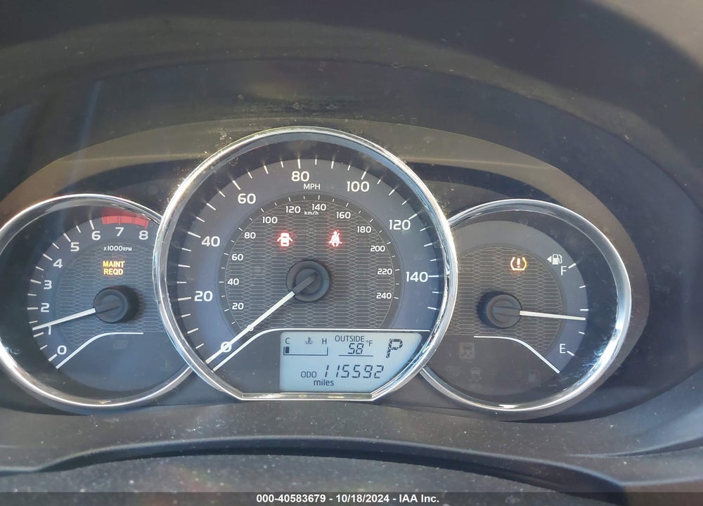 2015 TOYOTA COROLLA LE VIN: 5YFBURHE3FP235315