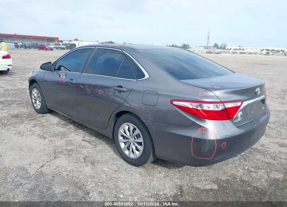 2016 TOYOTA CAMRY LE VIN: 4T4BF1FK3GR548679