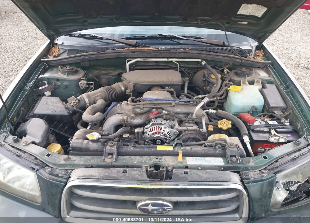 2005 SUBARU FORESTER 2.5X VIN: JF1SG63665H704158