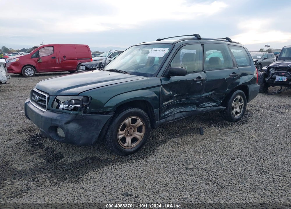 2005 SUBARU FORESTER 2.5X VIN: JF1SG63665H704158