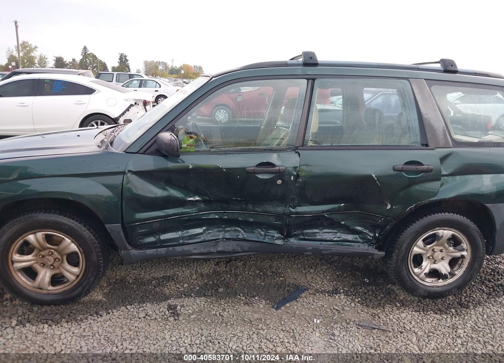 2005 SUBARU FORESTER 2.5X VIN: JF1SG63665H704158