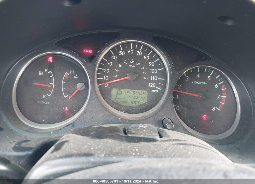2005 SUBARU FORESTER 2.5X VIN: JF1SG63665H704158