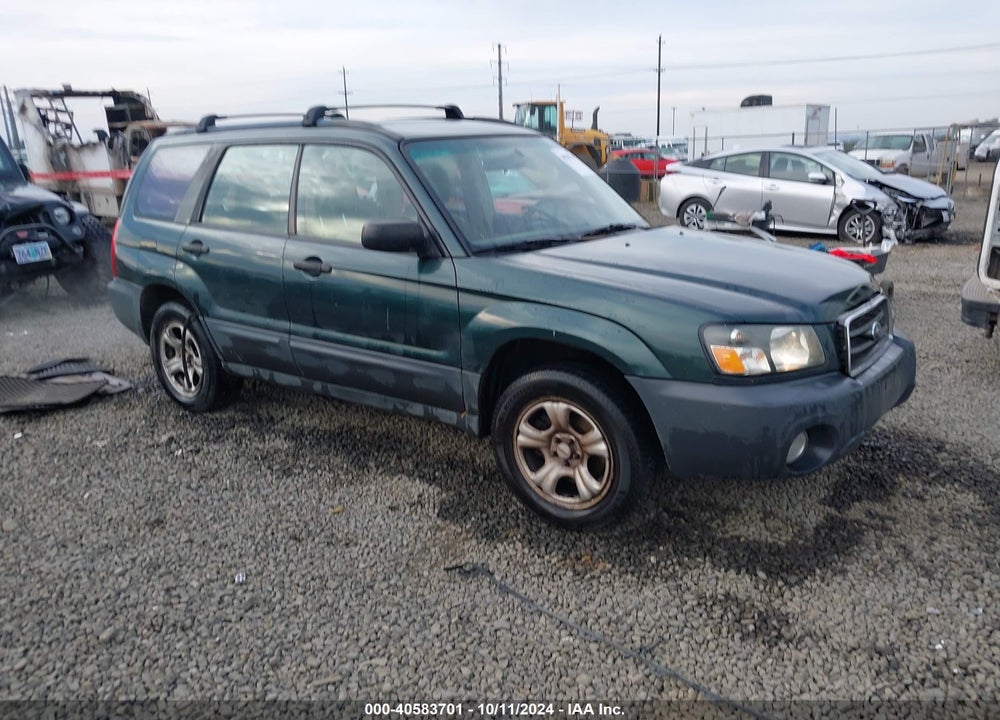 2005 SUBARU FORESTER 2.5X VIN: JF1SG63665H704158