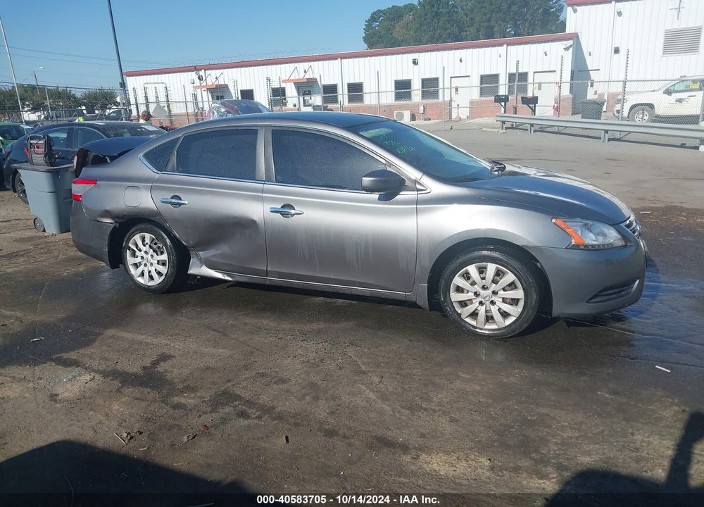 2015 NISSAN SENTRA S VIN: 3N1AB7AP4FY305523