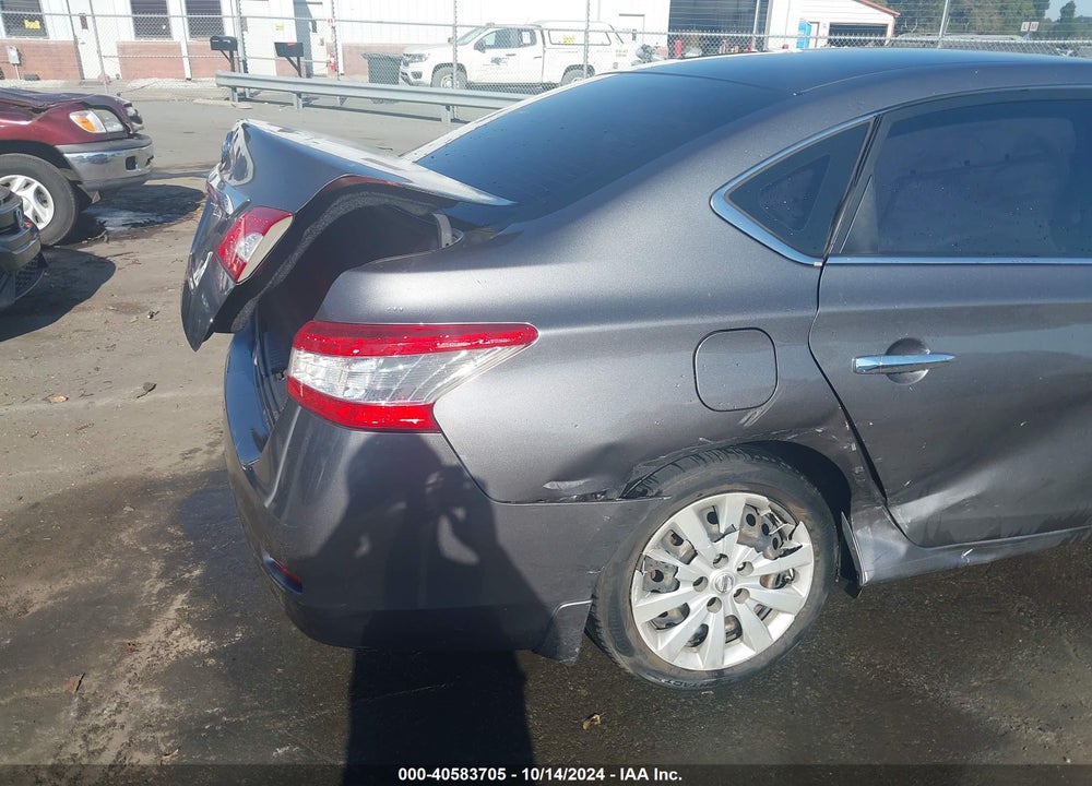 2015 NISSAN SENTRA S VIN: 3N1AB7AP4FY305523