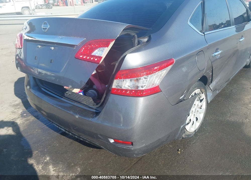 2015 NISSAN SENTRA S VIN: 3N1AB7AP4FY305523