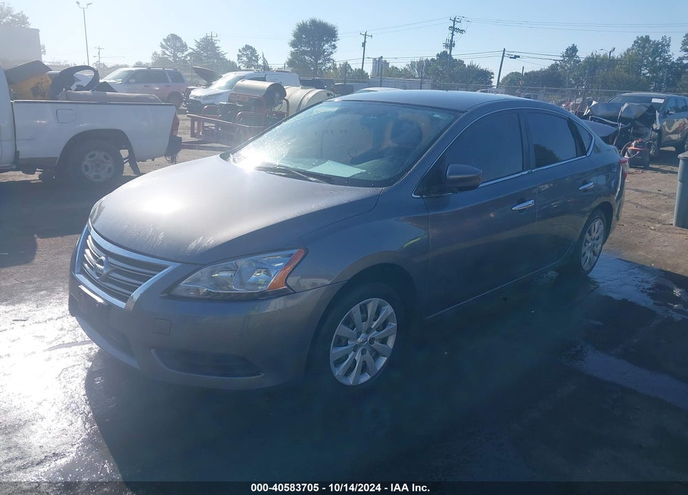 2015 NISSAN SENTRA S VIN: 3N1AB7AP4FY305523