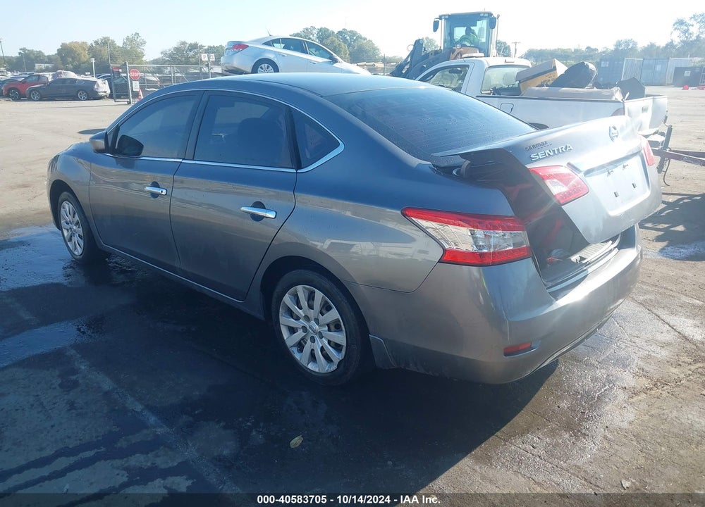 2015 NISSAN SENTRA S VIN: 3N1AB7AP4FY305523