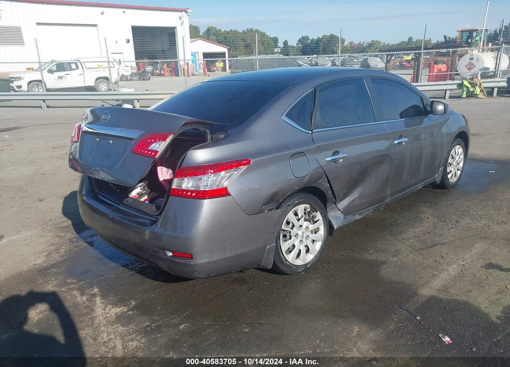 2015 NISSAN SENTRA S VIN: 3N1AB7AP4FY305523