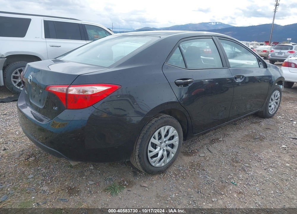 2019 TOYOTA COROLLA LE VIN: 5YFBURHE4KP931532