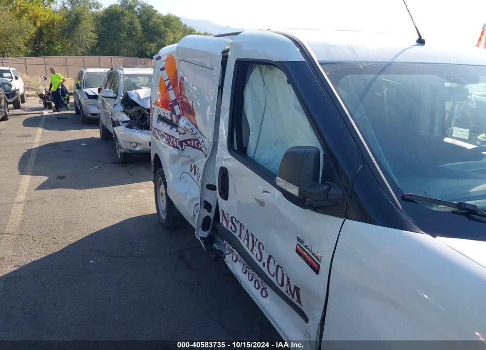 2022 RAM PROMASTER CITY CARGO VAN VIN: ZFBHRFAB5N6W97877