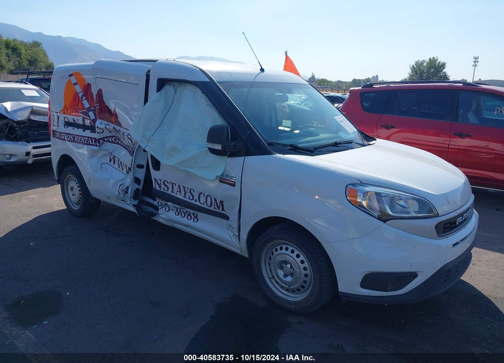 2022 RAM PROMASTER CITY CARGO VAN VIN: ZFBHRFAB5N6W97877