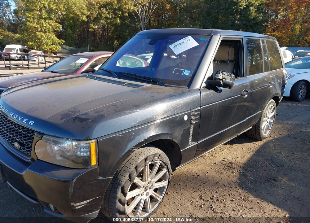 2012 LAND ROVER RANGE ROVER HSE VIN: SALMF1D48CA372177