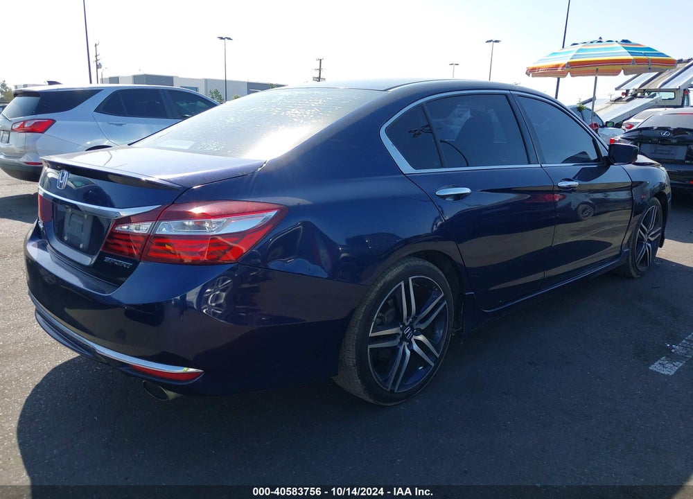 2017 HONDA ACCORD VIN: 1HGCR2F50HA244000